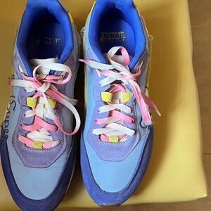 Puma Women's Sneakers - Blue, Pink, and Yellow